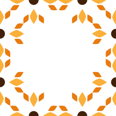 kahverengi yaprak çerçeve tasarımı