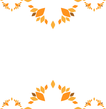 kahverengi yaprak çerçeve tasarımı