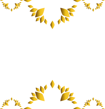 lüks altın çiçekli çerçeve 