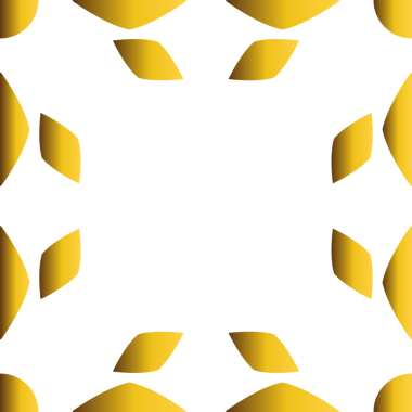 Güzel altın çiçekli çerçeve 