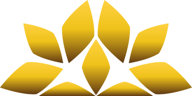 Altın çiçekli çerçeve tasarımı