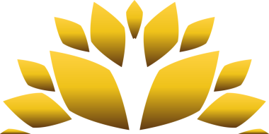 Altın çiçekli çerçeve tasarımı