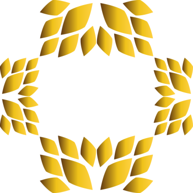 Altın çiçekli desen tasarımı