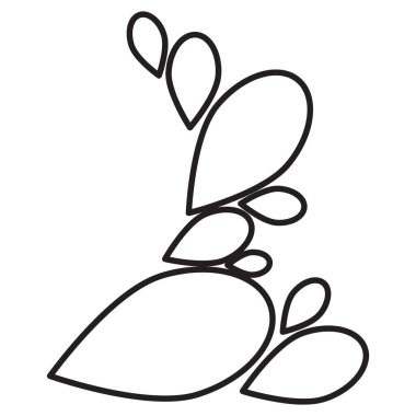 çiçek yaprakları ve yaprak boyama sayfası 