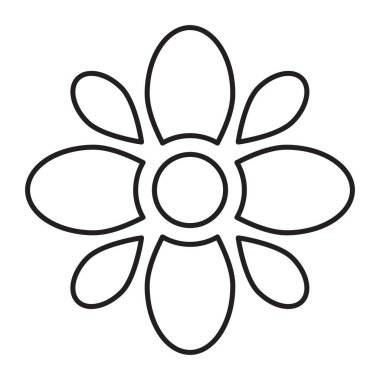 çiçek yaprakları ve yaprak boyama sayfası 