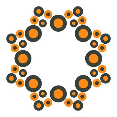 Beyaz arkaplanda renkli çiçek çizimi tasarımı