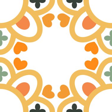 Beyaz arkaplanda doğal çiçek yaprağı tasarımı