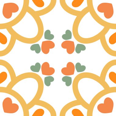 Beyaz arkaplanda doğal çiçek yaprağı tasarımı