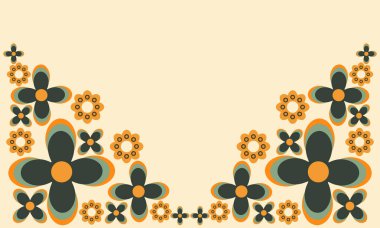 yumuşak renk güzel çiçek yaprağı arkaplanı kopyalama alanı ile  