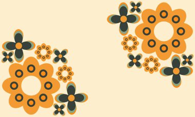 yumuşak renk güzel çiçek yaprağı arkaplanı kopyalama alanı ile  