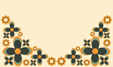 yumuşak renk güzel çiçek yaprağı arkaplanı kopyalama alanı ile  