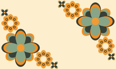 yumuşak renk güzel çiçek yaprağı arkaplanı kopyalama alanı ile  