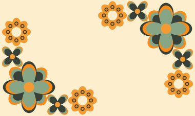 yumuşak renk güzel çiçek yaprağı arkaplanı kopyalama alanı ile  