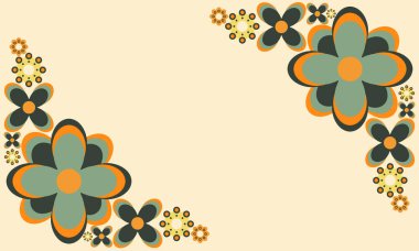 yumuşak renk güzel çiçek yaprağı arkaplanı kopyalama alanı ile  