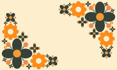 yumuşak renk güzel çiçek yaprağı arkaplanı kopyalama alanı ile  