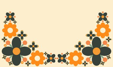 yumuşak renk güzel çiçek yaprağı arkaplanı kopyalama alanı ile  