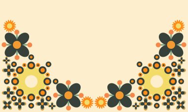 yumuşak renk güzel çiçek yaprağı arkaplanı kopyalama alanı ile  