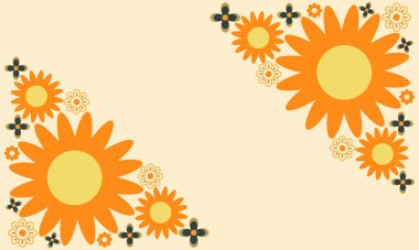 yumuşak renk güzel çiçek yaprağı arkaplanı kopyalama alanı ile  