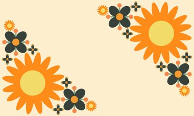 yumuşak renk güzel çiçek yaprağı arkaplanı kopyalama alanı ile  