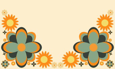 yumuşak renk güzel çiçek yaprağı arkaplanı kopyalama alanı ile  