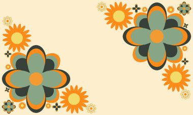 yumuşak renk güzel çiçek yaprağı arkaplanı kopyalama alanı ile  