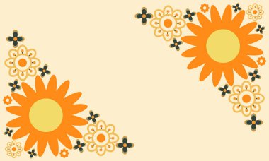 yumuşak renk güzel çiçek yaprağı arkaplanı kopyalama alanı ile  