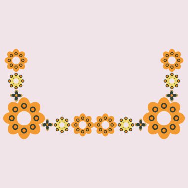 Çiçek kenar dekorasyonu tasarımı