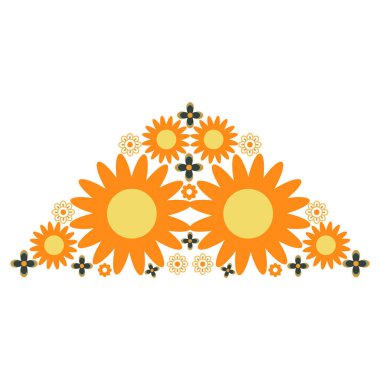 güzel çiçek desenli tasarım