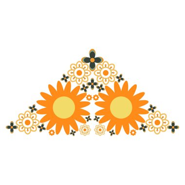 güzel çiçek desenli tasarım