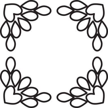 çiçek yaprakları ve yaprak boyama sayfası 