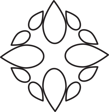 çiçek yaprakları ve yaprak boyama sayfası 