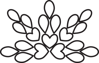 çiçek yaprakları ve yaprak boyama sayfası 