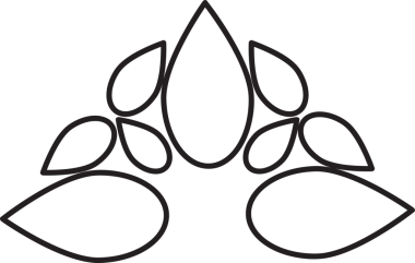 çiçek yaprakları ve yaprak boyama sayfası 