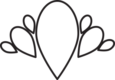 çiçek yaprakları ve yaprak boyama sayfası 