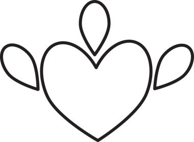 çiçek yaprakları ve yaprak boyama sayfası 