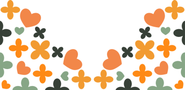 Doğal çiçek yaprağı çerçeve tasarımı 