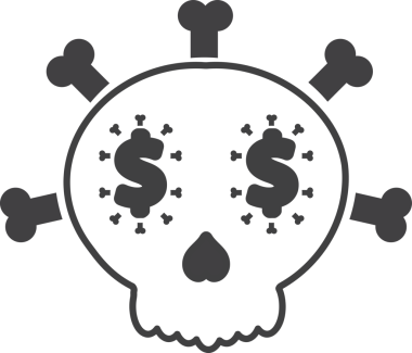 Kafatası ve çapraz kemiğin çizimi