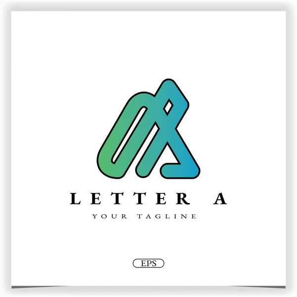 stock vector letter a logo premium elegant template vector eps 10