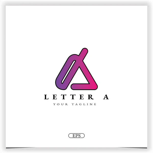 stock vector letter a logo premium elegant template vector eps 10