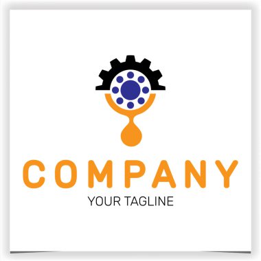 Petrol vitesi logosu seçkin şablon vektörü 10