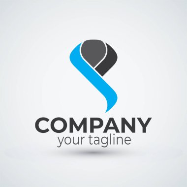 Soyut Şalgam logo tasarım şablonu