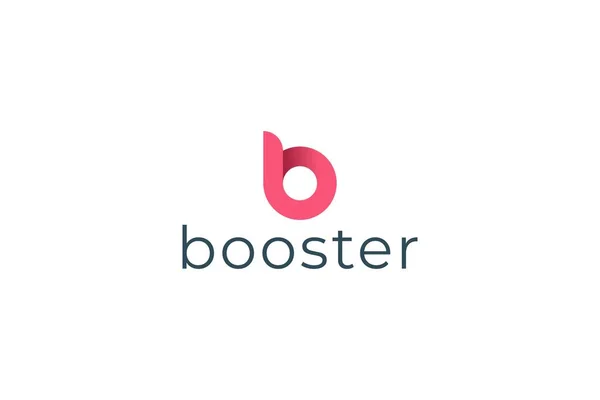 Letter Creatief Aantrekkelijk Logo — Stockvector