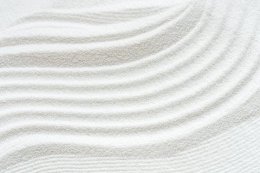 Beyaz kum deseni dokusu kapat