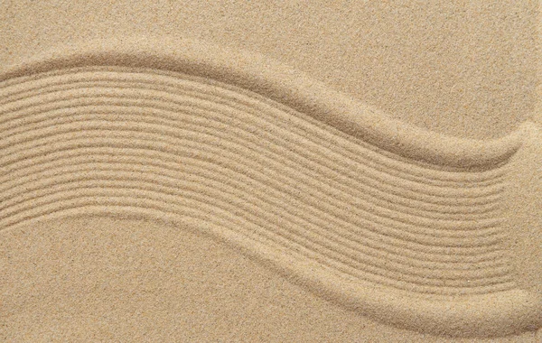 Візерунок Зану Коричневому Піску — стокове фото