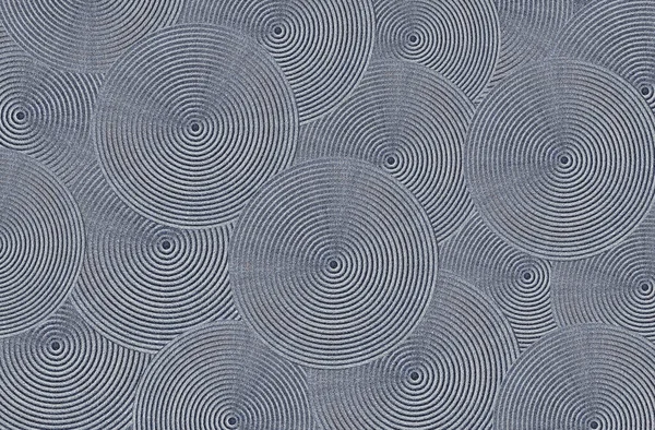 Zen pattern in gray sand