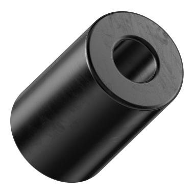 Soyut Siyah Geometrik 3B Tasarım Elementi Şeffaf Arkaplanda İzole Edildi