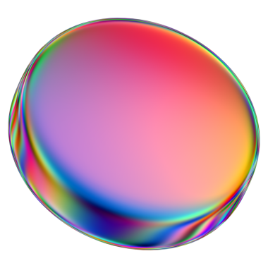 Şeffaf bir arkaplanda izole edilmiş yanardöner geometrik üç boyutlu şekil. Moda soyut holografik tasarım ögesi.