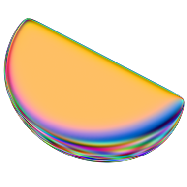 Şeffaf bir arkaplanda izole edilmiş yanardöner geometrik üç boyutlu şekil. Moda soyut holografik tasarım ögesi.