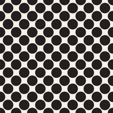 Vektör kusursuz desen. Geometrik elementler tekrarlanıyor. Modaya uygun tek renkli soyut arkaplan tasarımı.