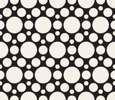 Vektör kusursuz desen. Geometrik soyut elementler tekrarlanıyor. Modaya uygun tek renkli arkaplan tasarımı.